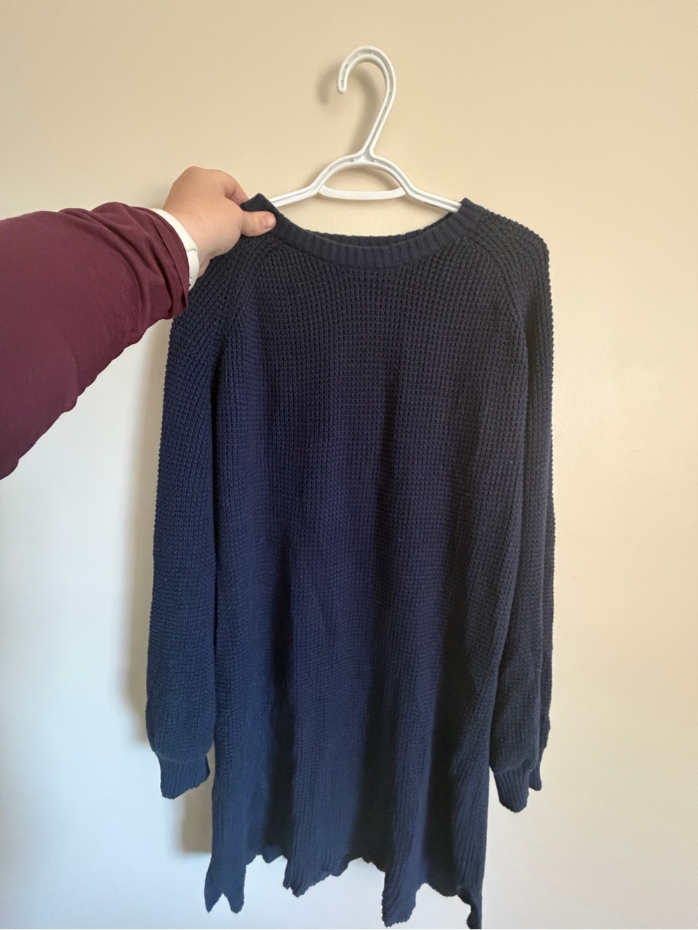 tentree Navy MidLength Women's Sweater Dress